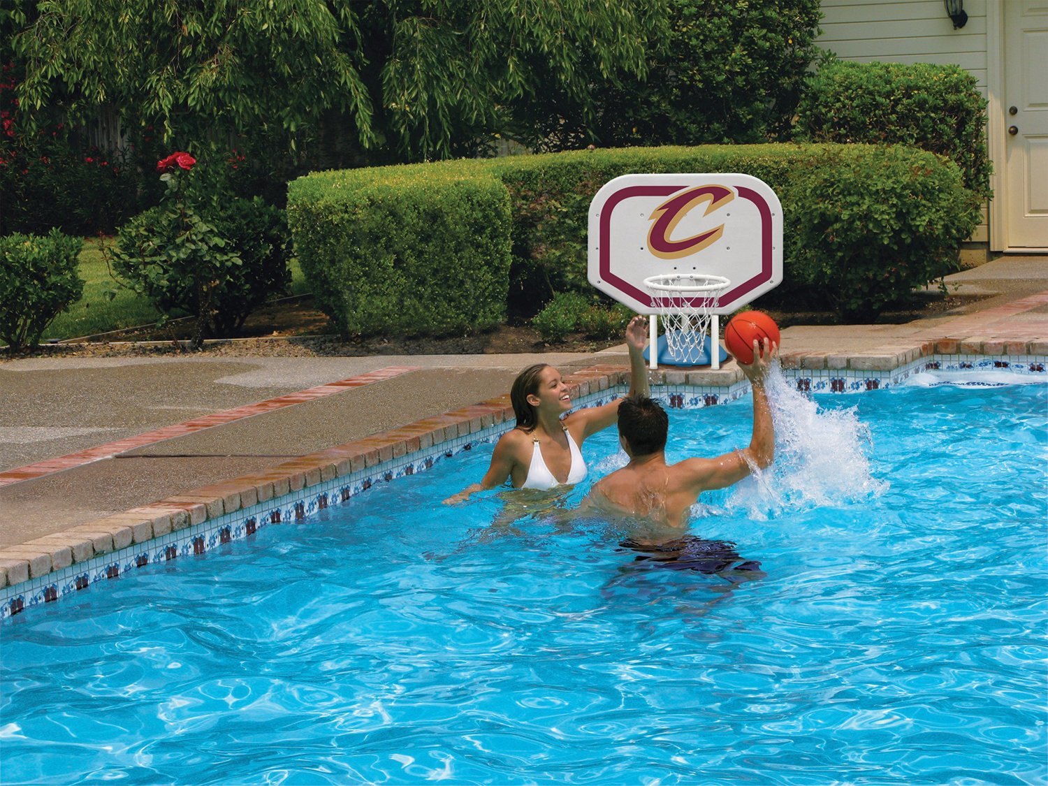 Poolmaster® Cleveland Cavaliers Pro Rebounder Style Poolside Basketball Game                                                    - view number 2