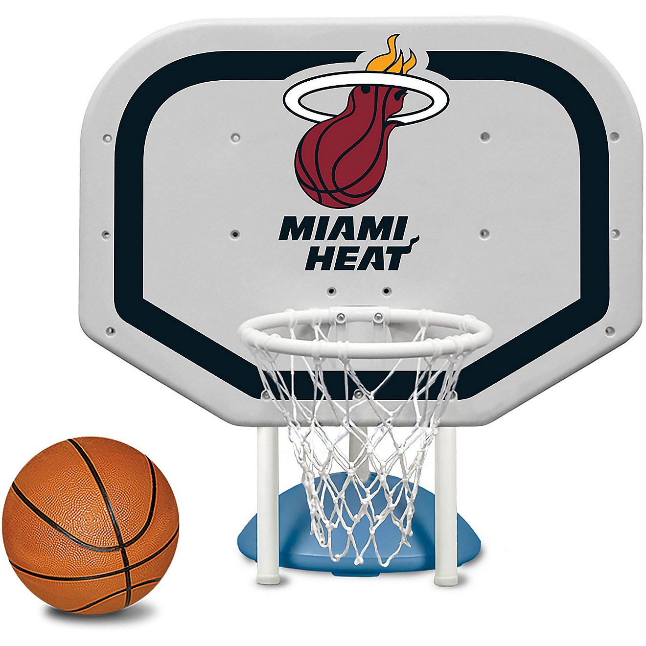 Poolmaster® Miami Heat Pro Rebounder Style Poolside Basketball Game                                                             - view number 1