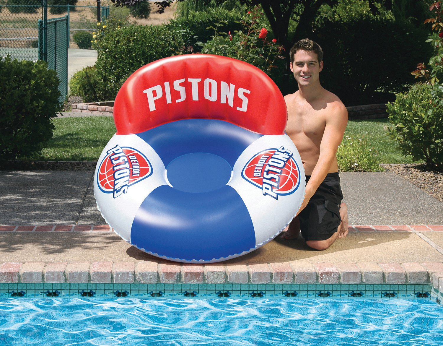 Poolmaster® Detroit Pistons Luxury Drifter                                                                                      - view number 5