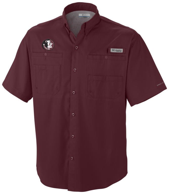 Columbia Sportswear Men's Florida State University Tamiami Short Sleeve Fishing T-shirt                                          - view number 3