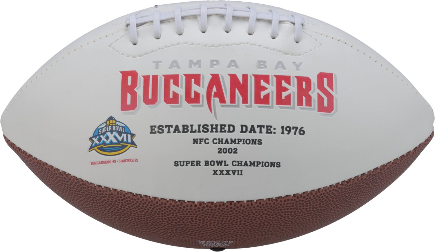 Tampa Bay Buccaneers Football Full Size Embroidered Signature Series