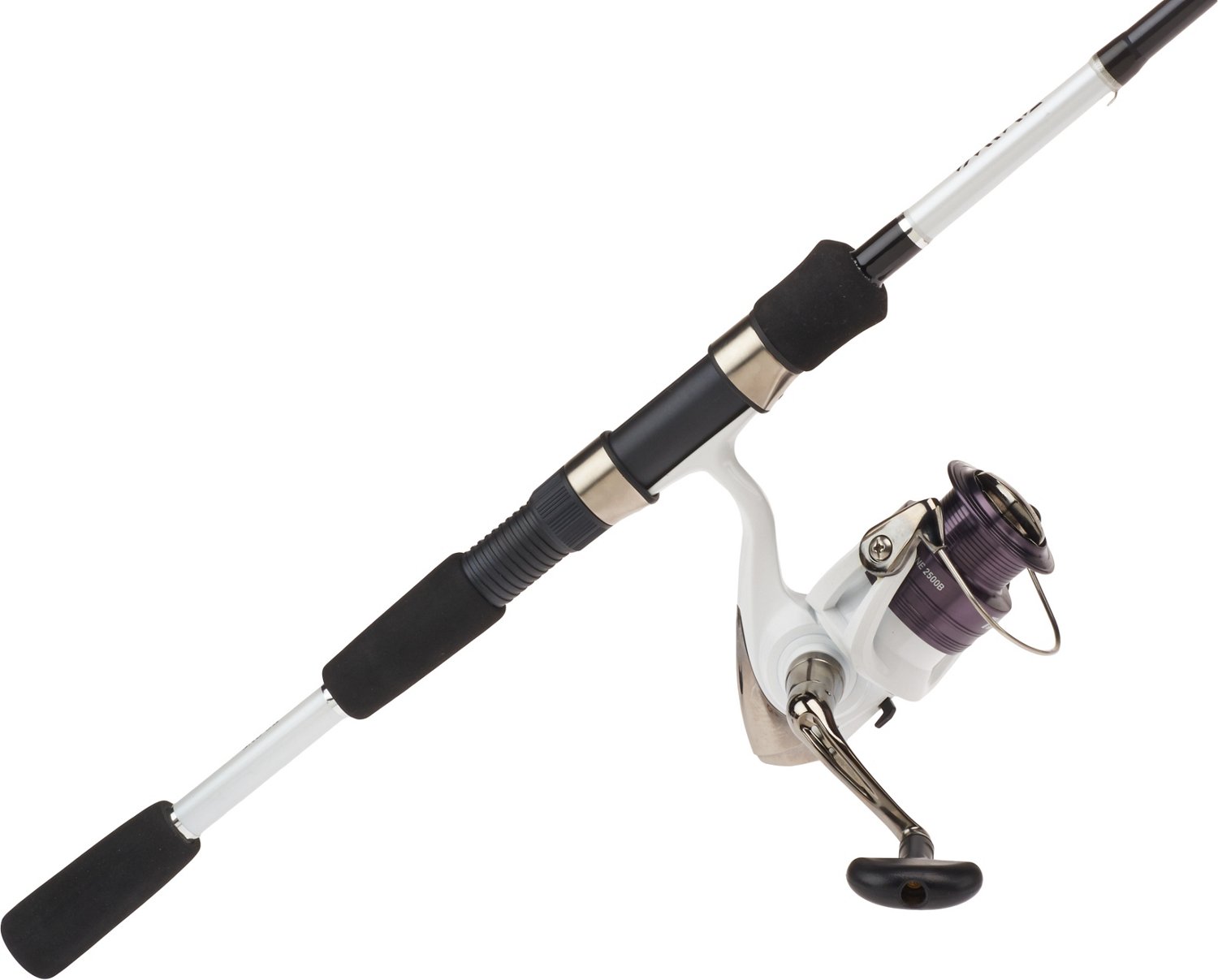 Shakespeare Tiger 6’6″ Spincast Reel and Fishing Rod Combo