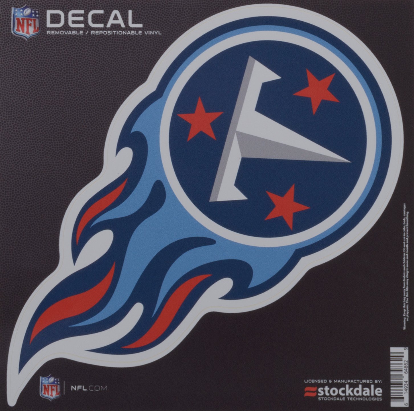 Stockdale Tennessee Titans 6" x 6" Decal                                                                                         - view number 1 selected