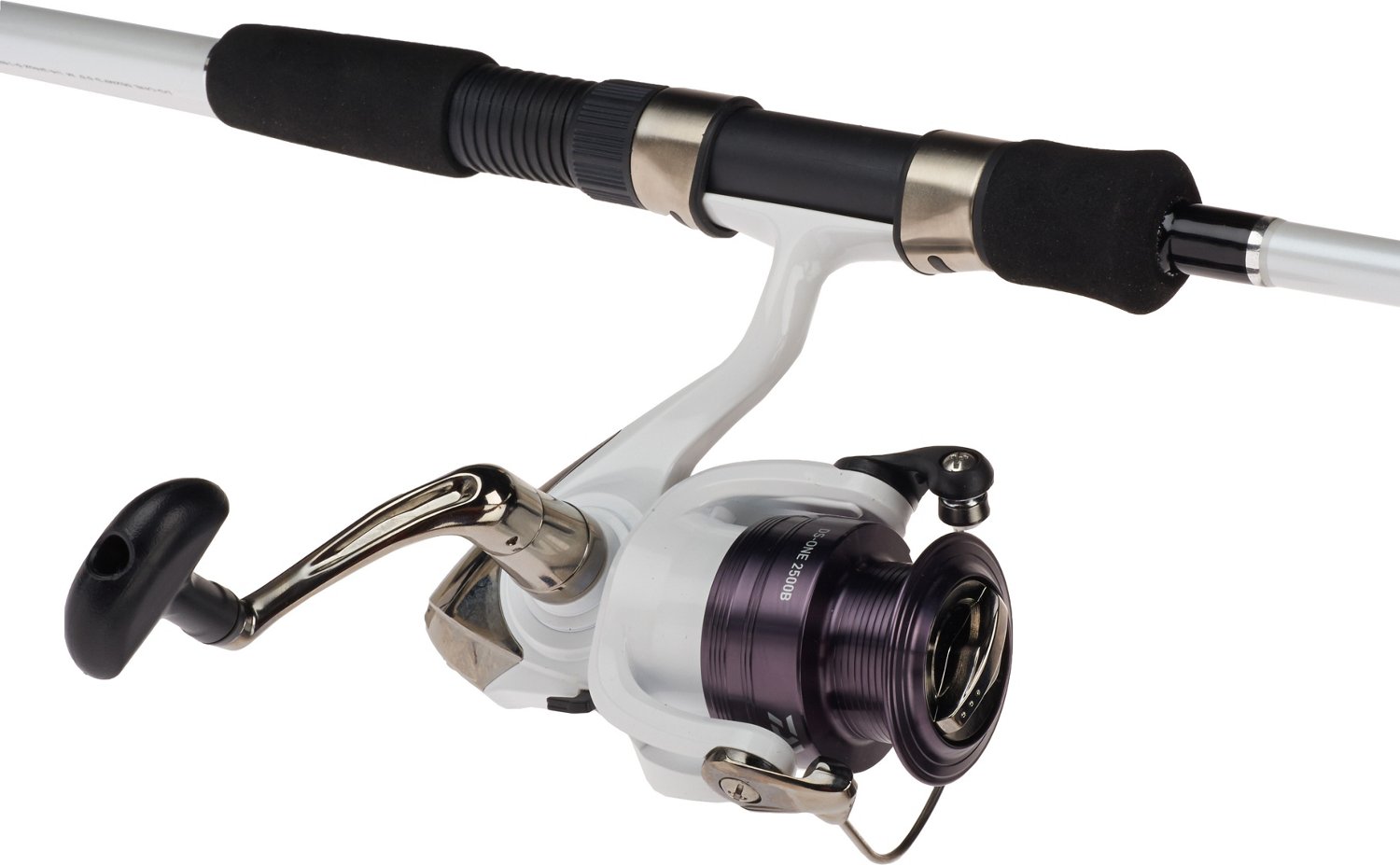 Daiwa 5001493-SSI Daiwa D-Shock 2-Piece Spinning Combo 6' - multi, N/A