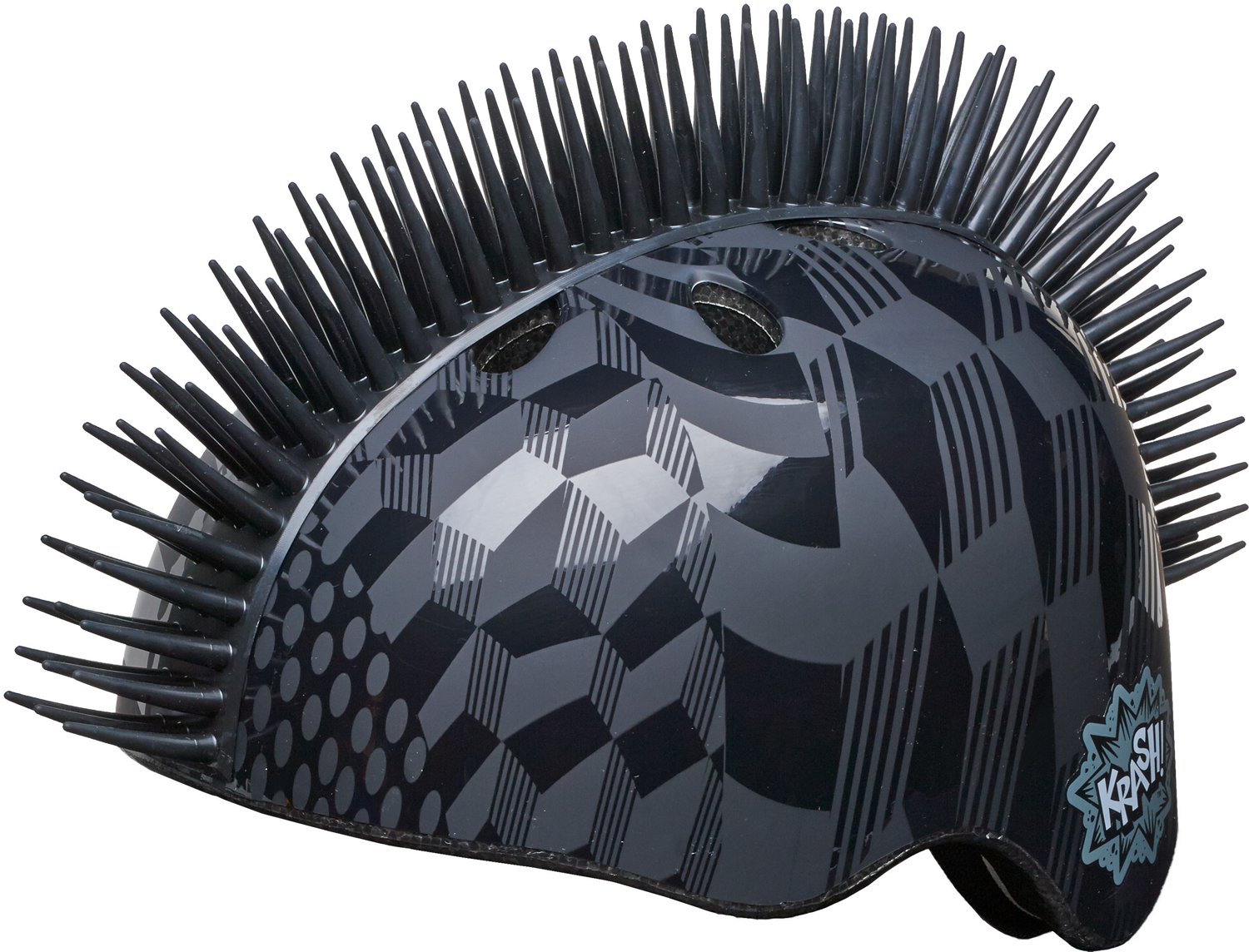 Krash Boys' Cube Hurt Hawk Bike Helmet                                                                                           - view number 1
