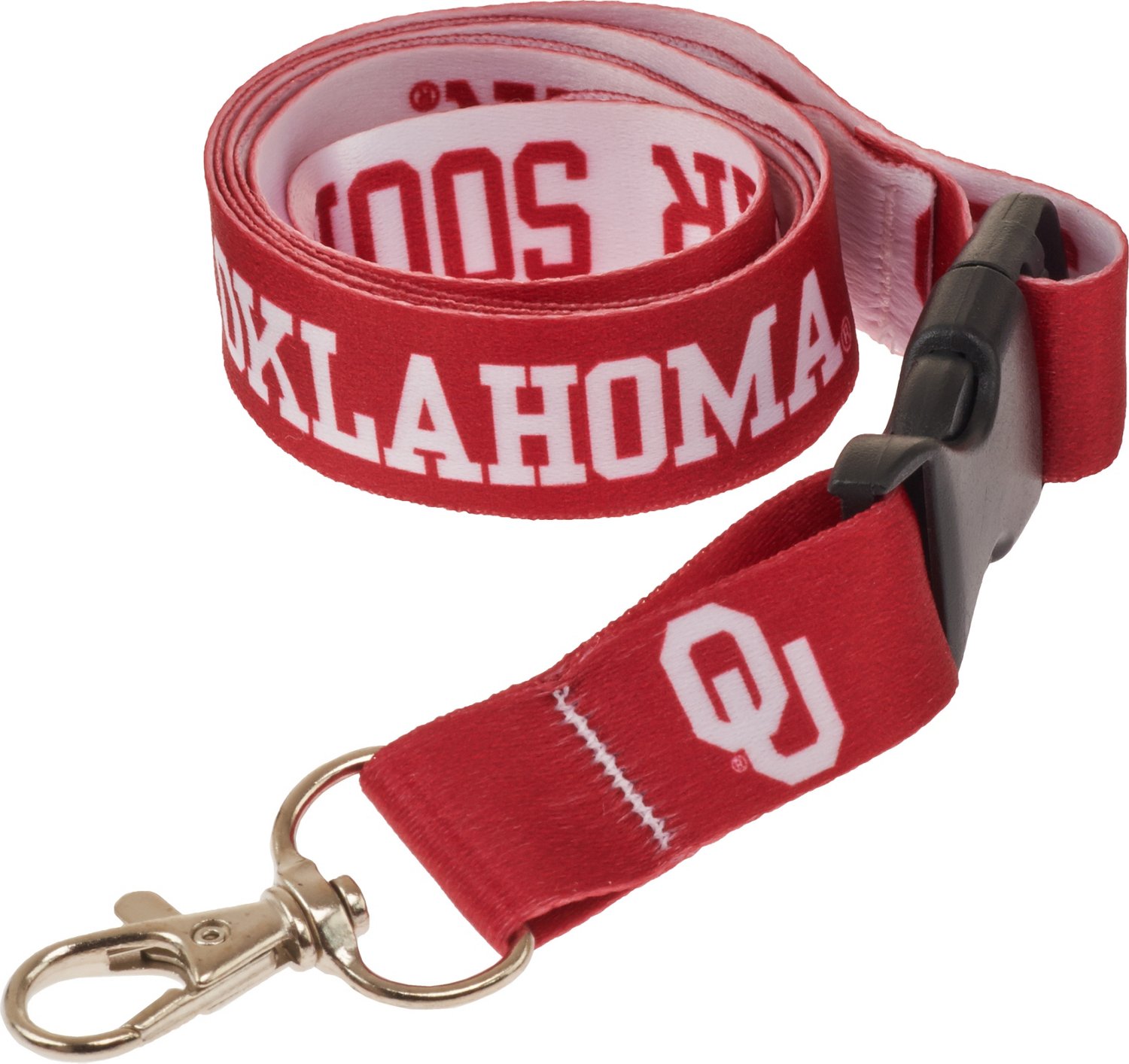 WinCraft University of Oklahoma 3/4" Lanyard with Detachable Buckle                                                              - view number 1 selected