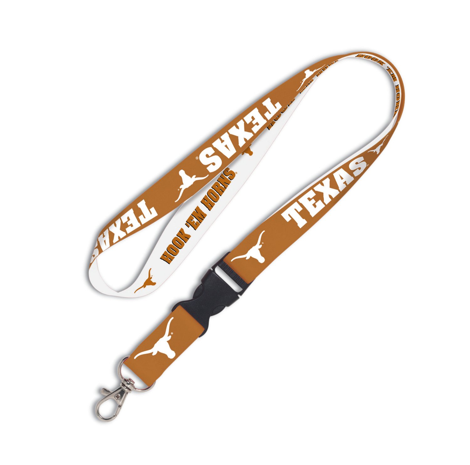 WinCraft University of Texas 3/4" Lanyard with Detachable Buckle