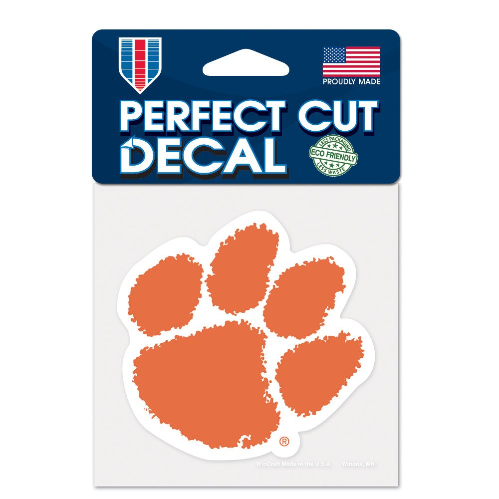 WinCraft Clemson University Perfect Cut Decal - view number 1