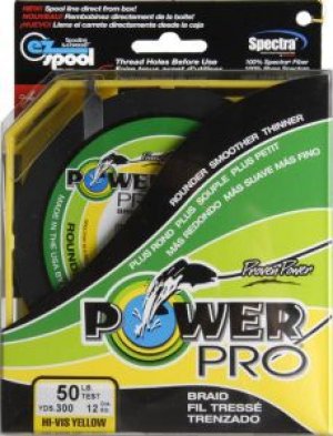 PowerPro Braid 300 Yard Spools - Fishing Line