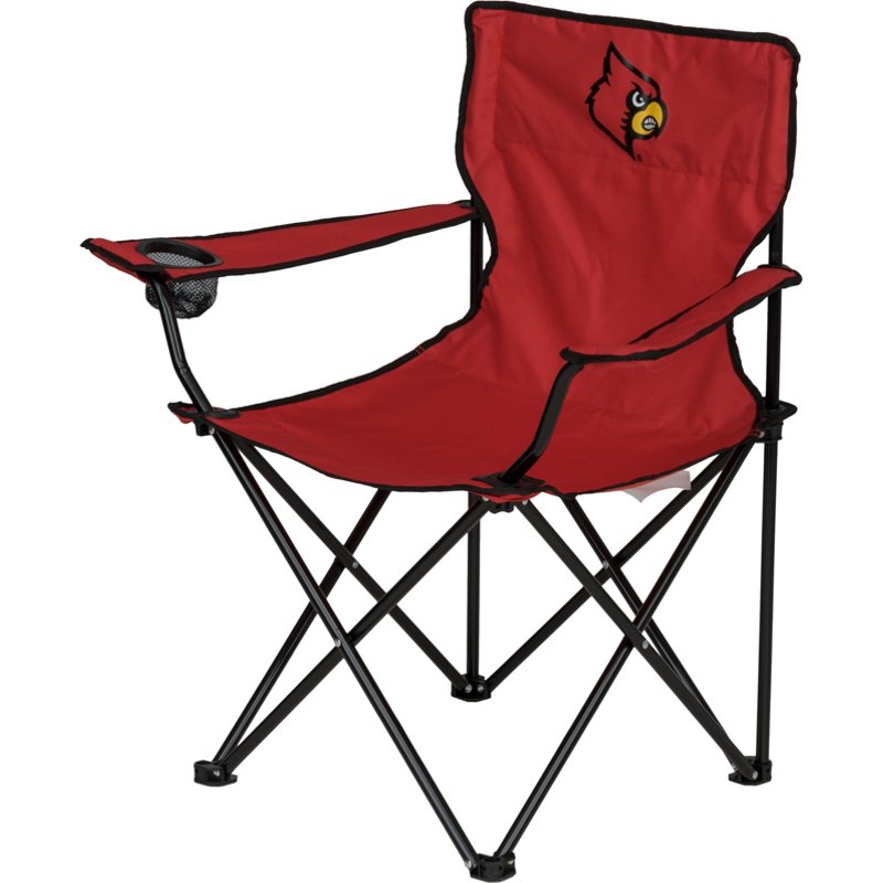 Logo Brands Logo™ University of Louisville Quad Chair - Collegiate Chairs at Academy Sports