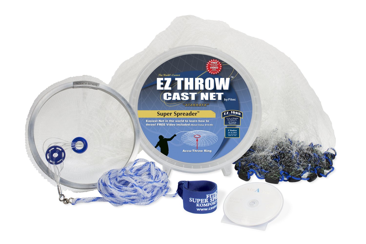 Fitec EZ Throw Series Cast Net