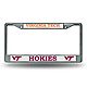 Rico Virginia Tech Chrome License Plate Frame                                                                                    - view number 1 selected
