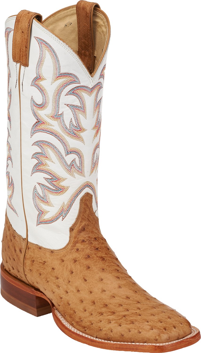 Justin Men's Full Quill Ostrich AQHA Remuda Western Boots - view number 2