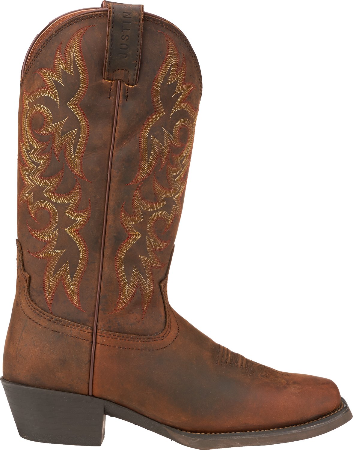 Justin Men's Sorrel Apache Stampede Western Boots