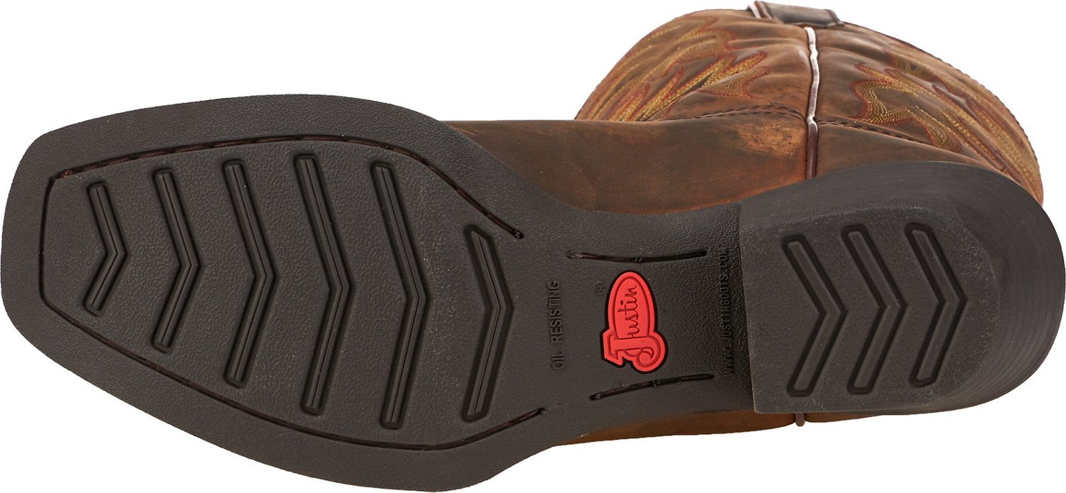 Justin Men's Sorrel Apache Stampede Western Boots - view number 5