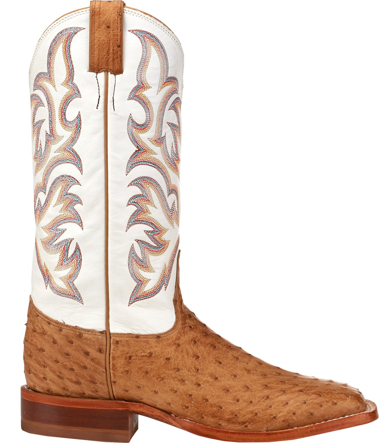 Justin full hotsell quill ostrich boots