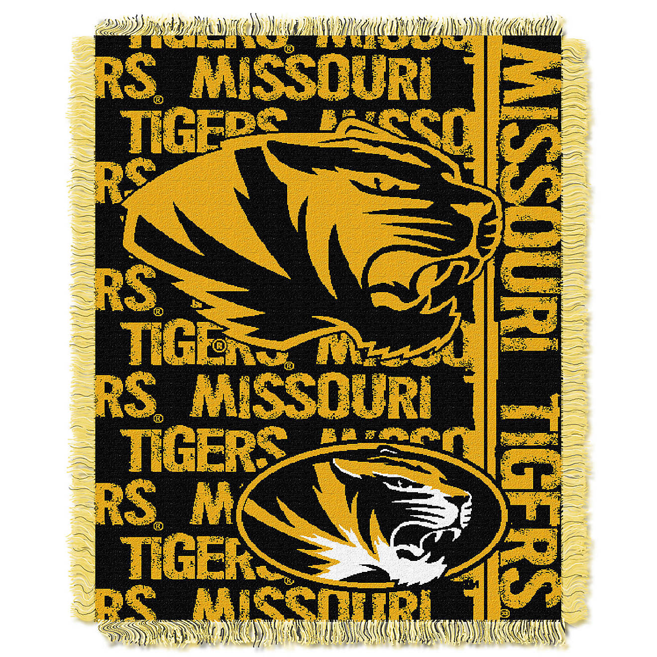 The Northwest Company University of Missouri Double Play Woven Jacquard Throw                                                    - view number 1