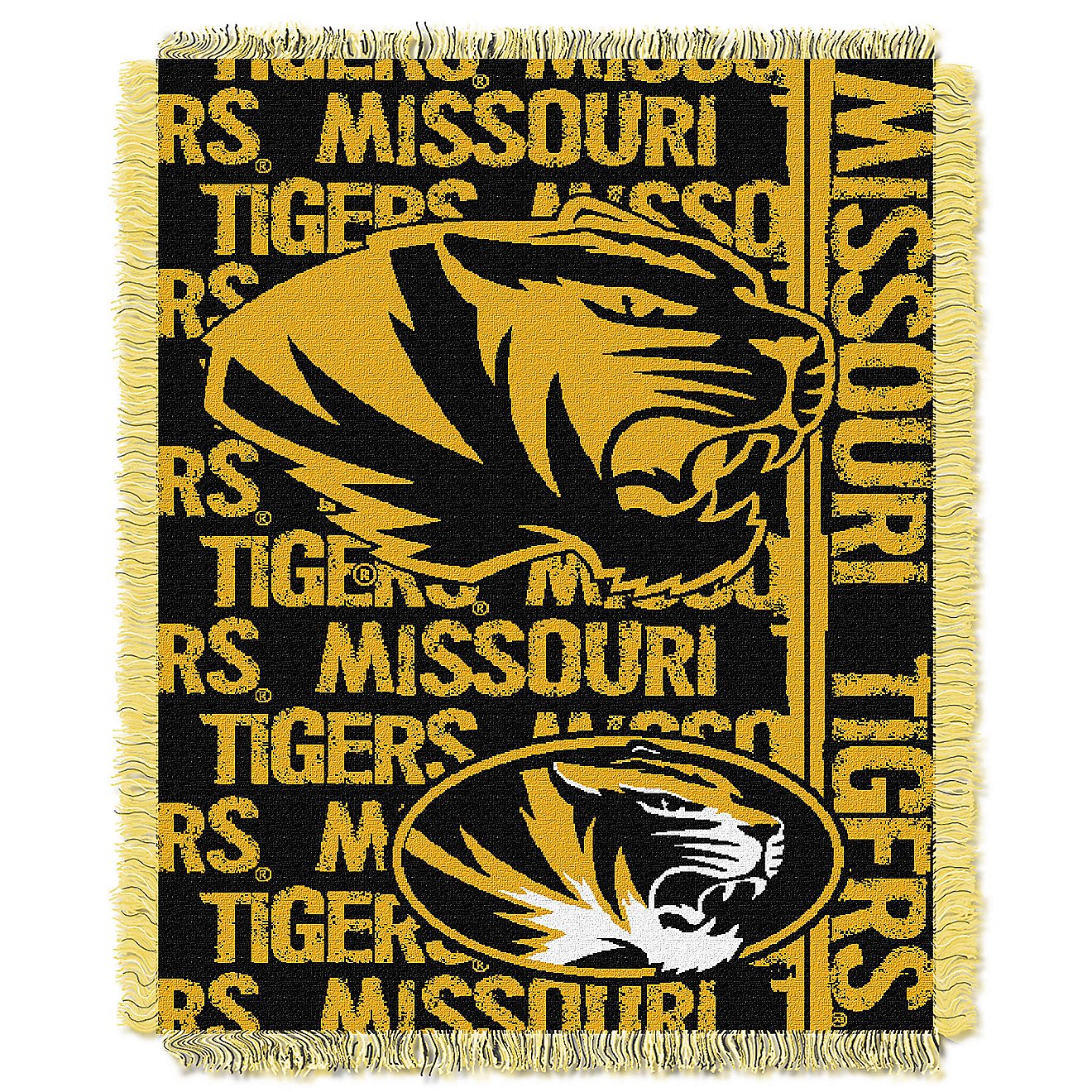 The Northwest Company University of Missouri Double Play Woven Jacquard Throw                                                    - view number 1