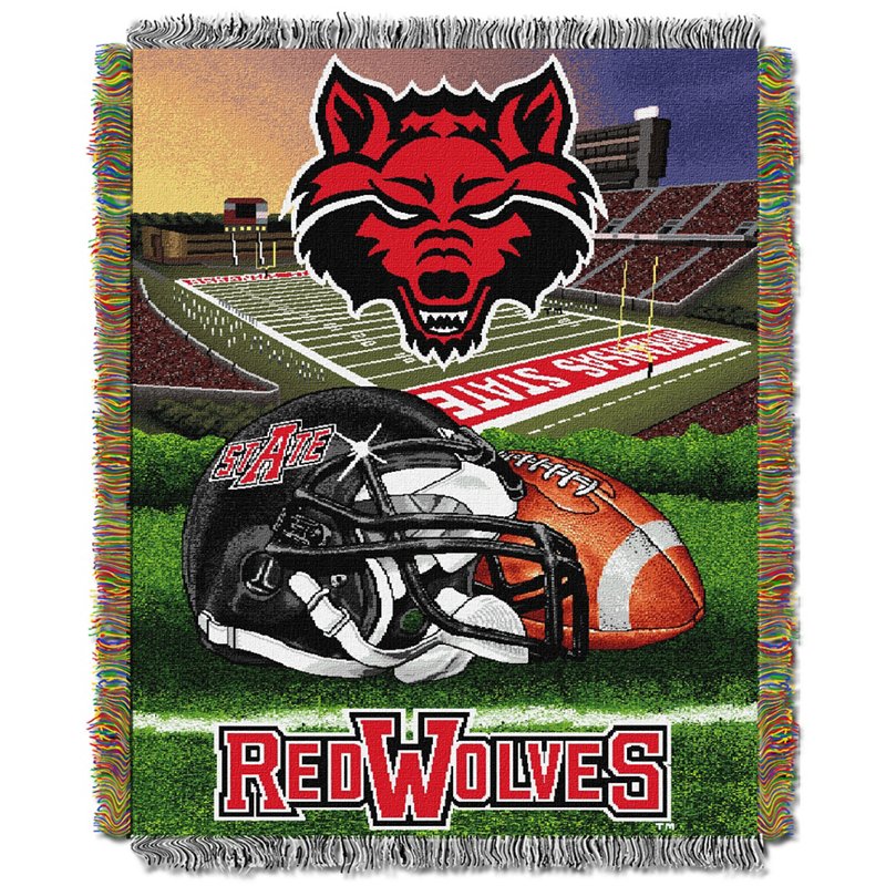 Throw Blankets Arkansas State Red Wolves NCAA 48X60"