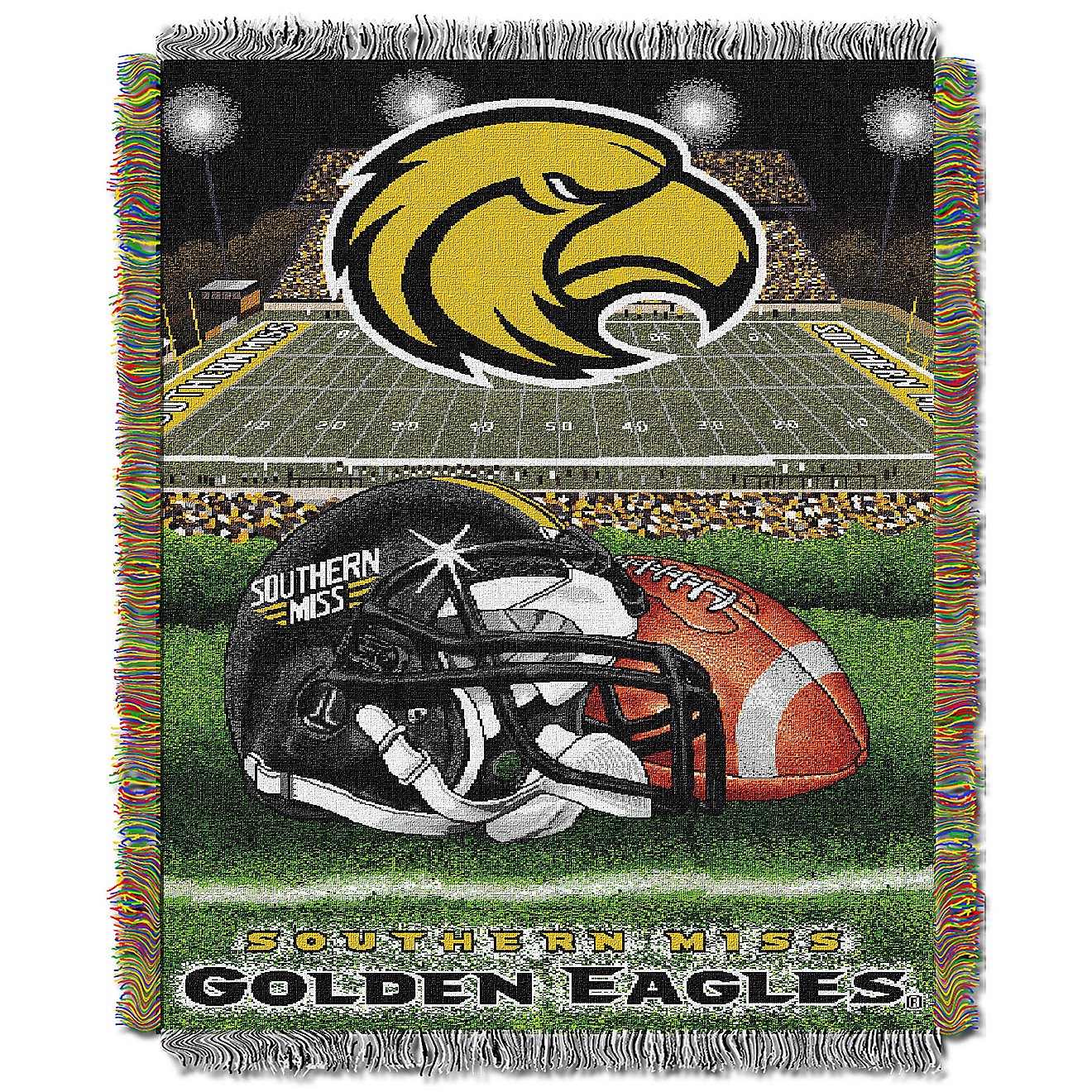 The Northwest Company University of Southern Mississippi Home Field Advantage Tapestry Throw                                     - view number 1