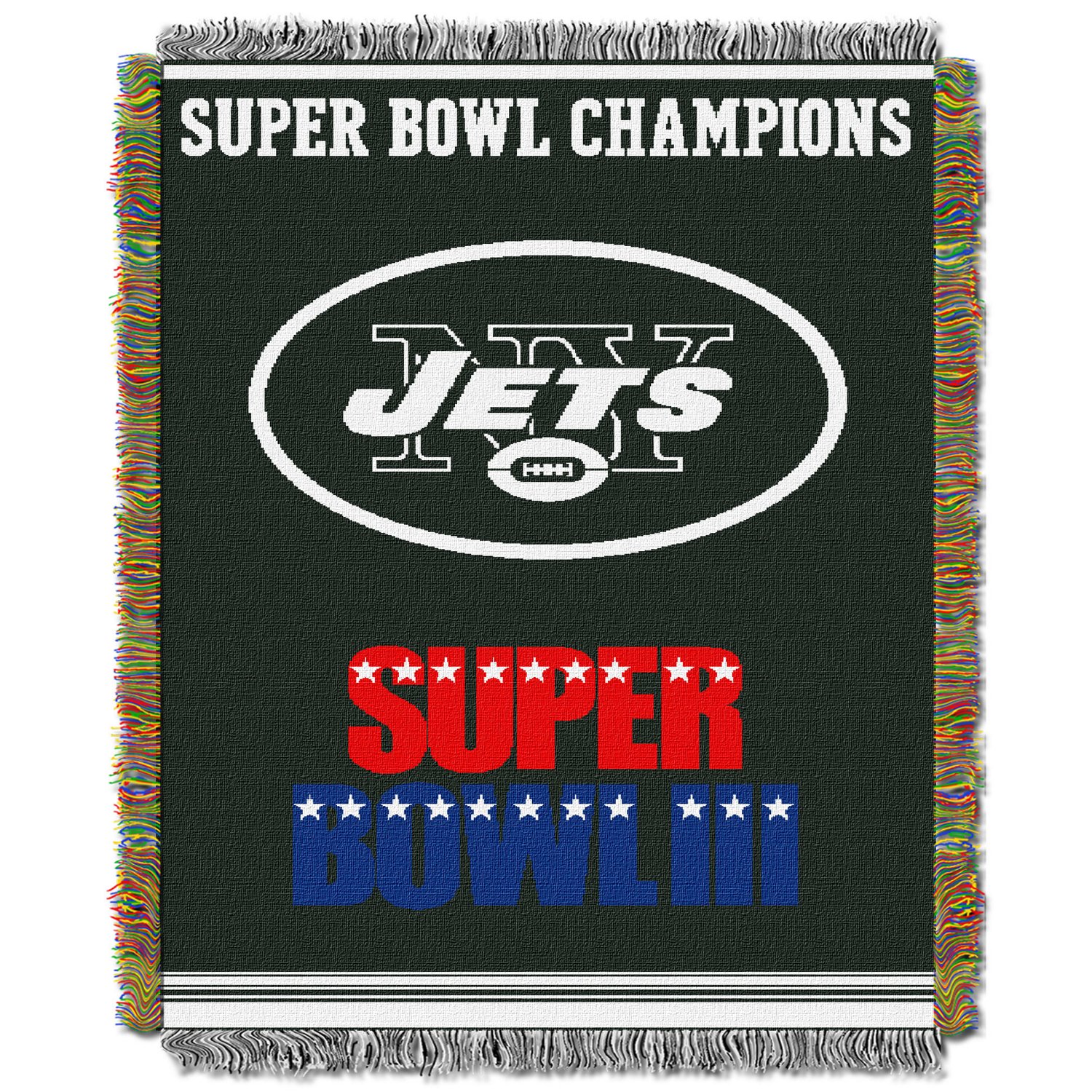 The Northwest Company New York Jets Commemorative Tapestry Throw