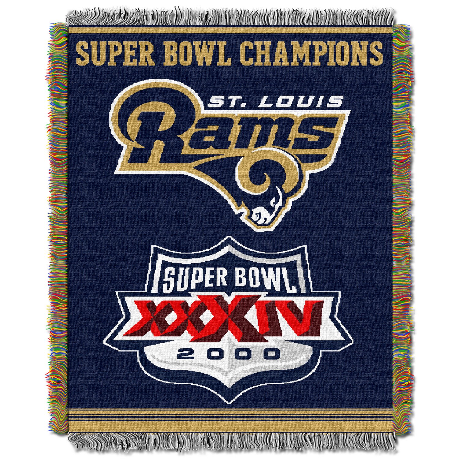 The Northwest Company St. Louis Rams Commemorative Tapestry Throw                                                                - view number 1