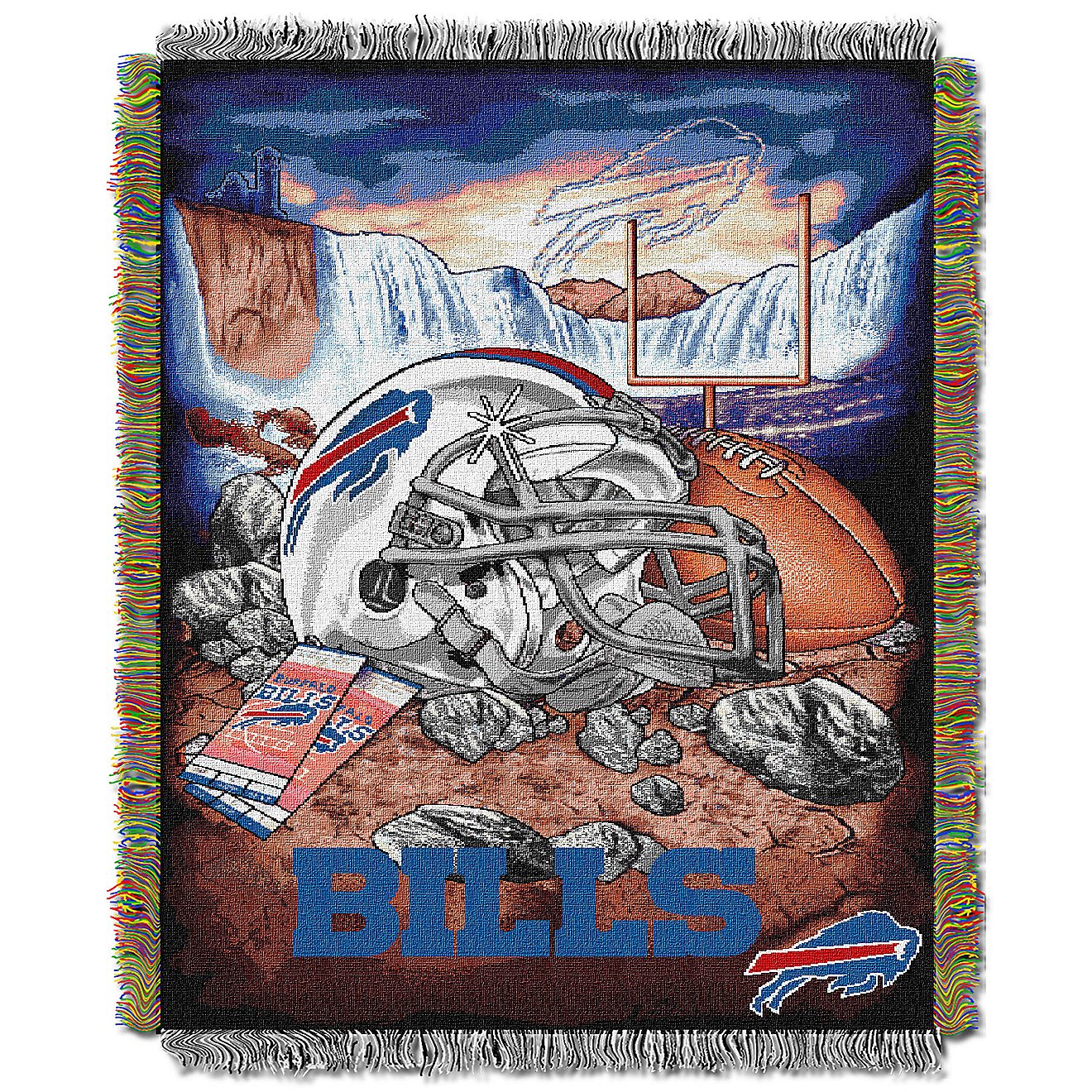 The Northwest Company Buffalo Bills Home Field Advantage Tapestry Throw                                                          - view number 1