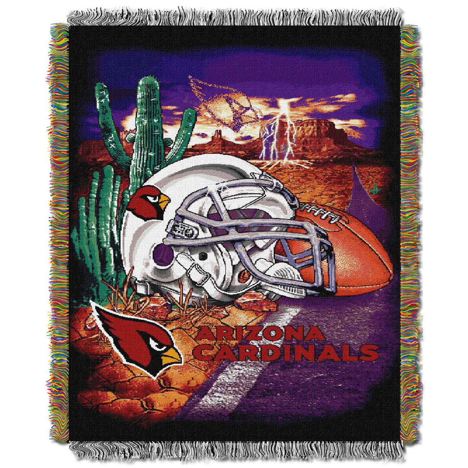 The Northwest Company Arizona Cardinals Home Field Advantage Tapestry Throw                                                      - view number 1