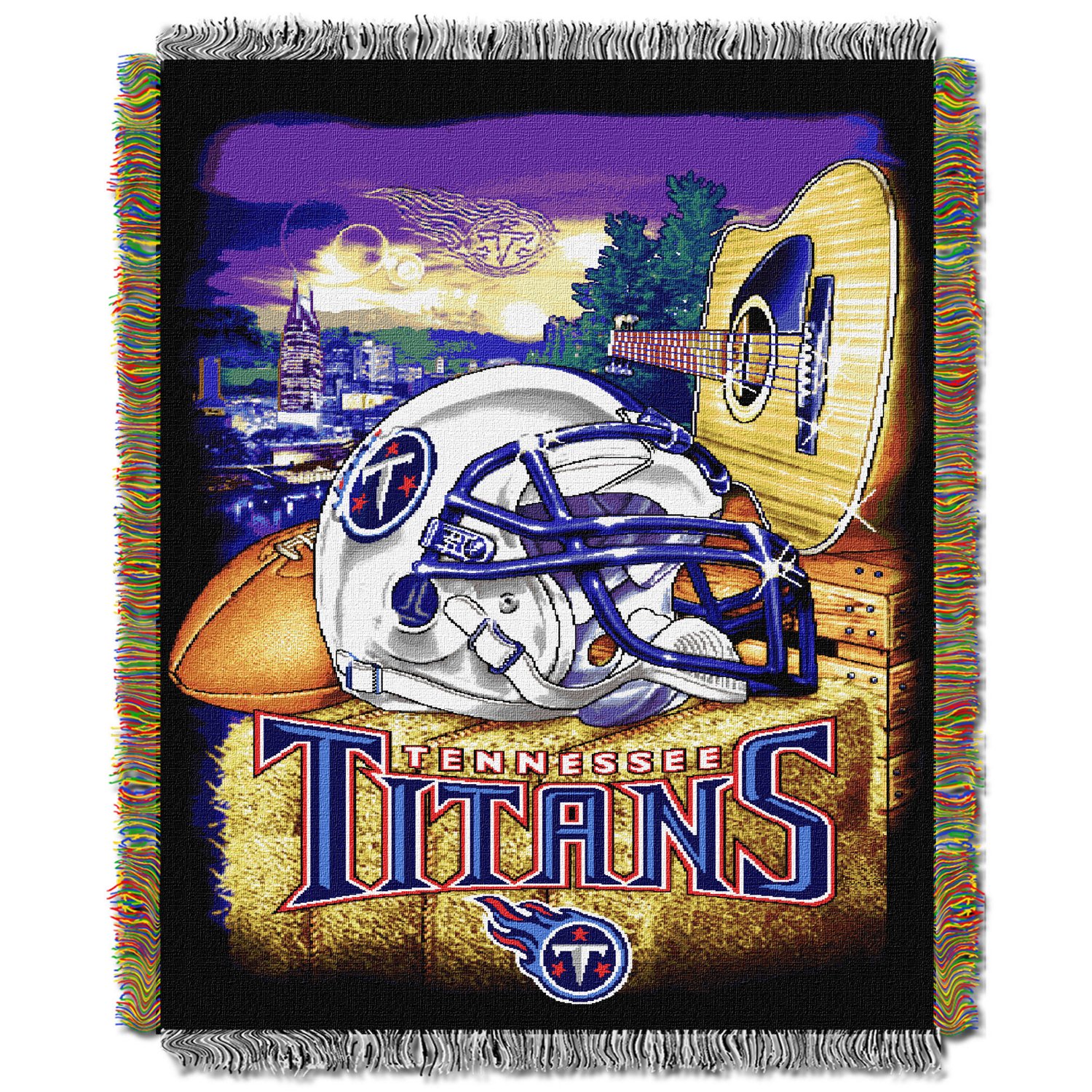 The Northwest Company Tennessee Titans Home Field Advantage Tapestry Throw                                                       - view number 1
