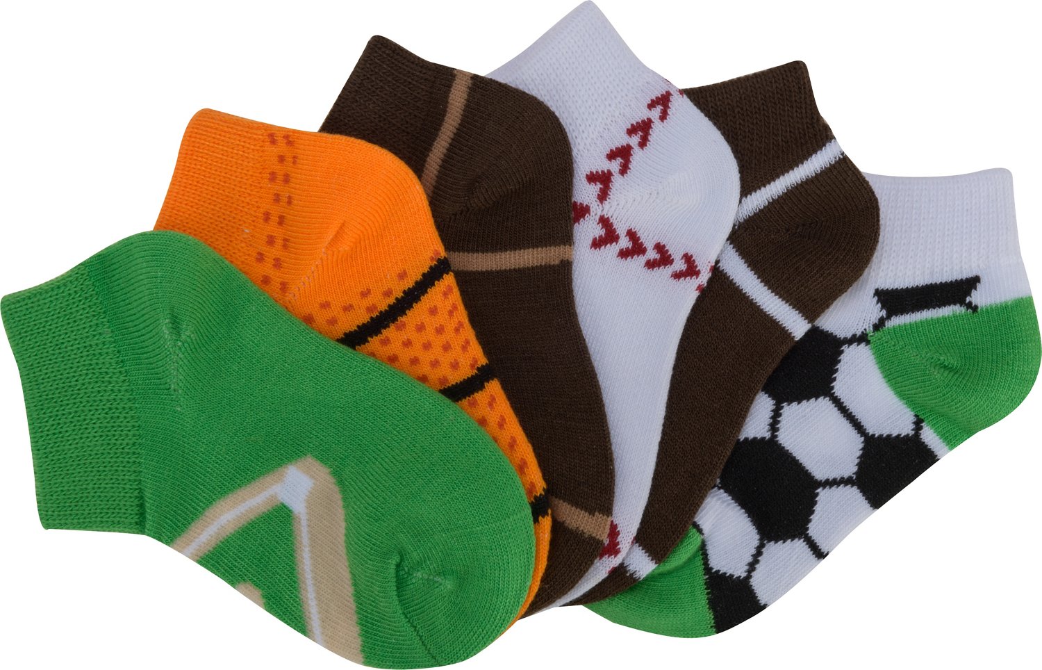 BCG Toddlers' Ultrathin Low Cut Socks 6 Pack