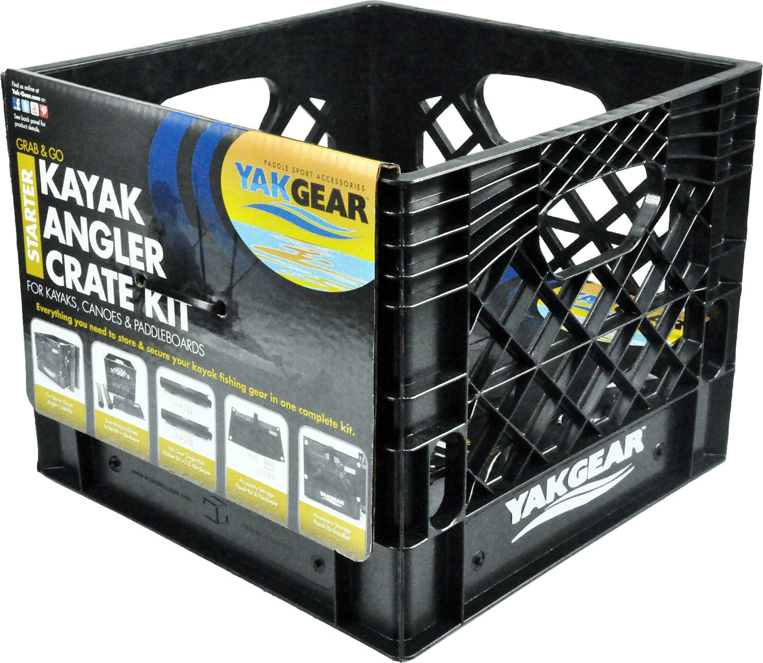 YakGear™ GrabandGo Kayak Angler Starter Kit Academy