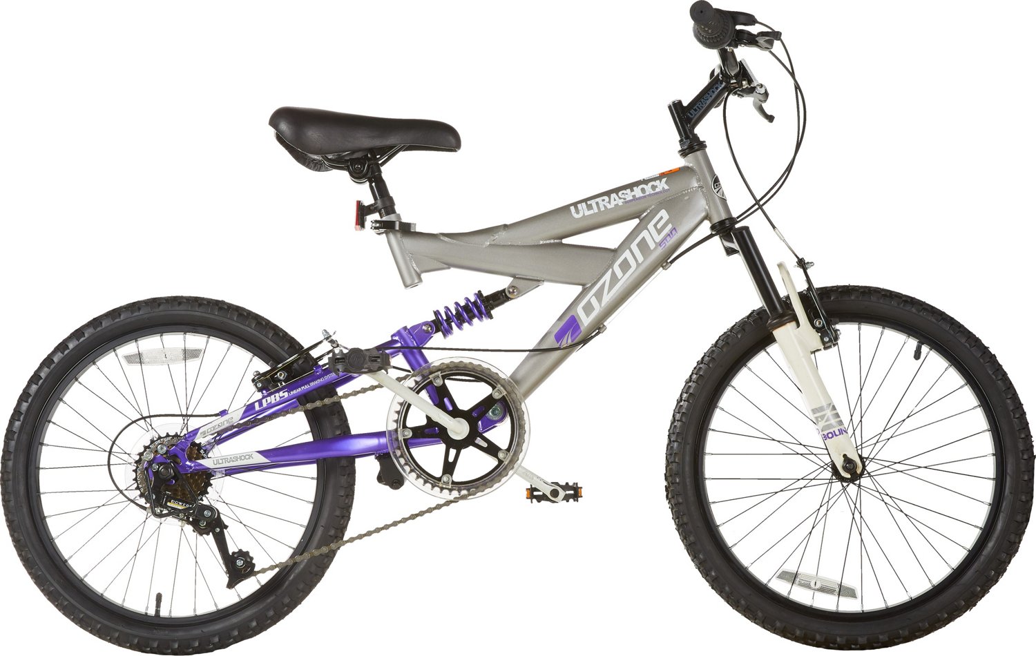 Ozone 500® Girls' Ultra Shock 20" 7-Speed Mountain Bike                                                                         - view number 1 selected