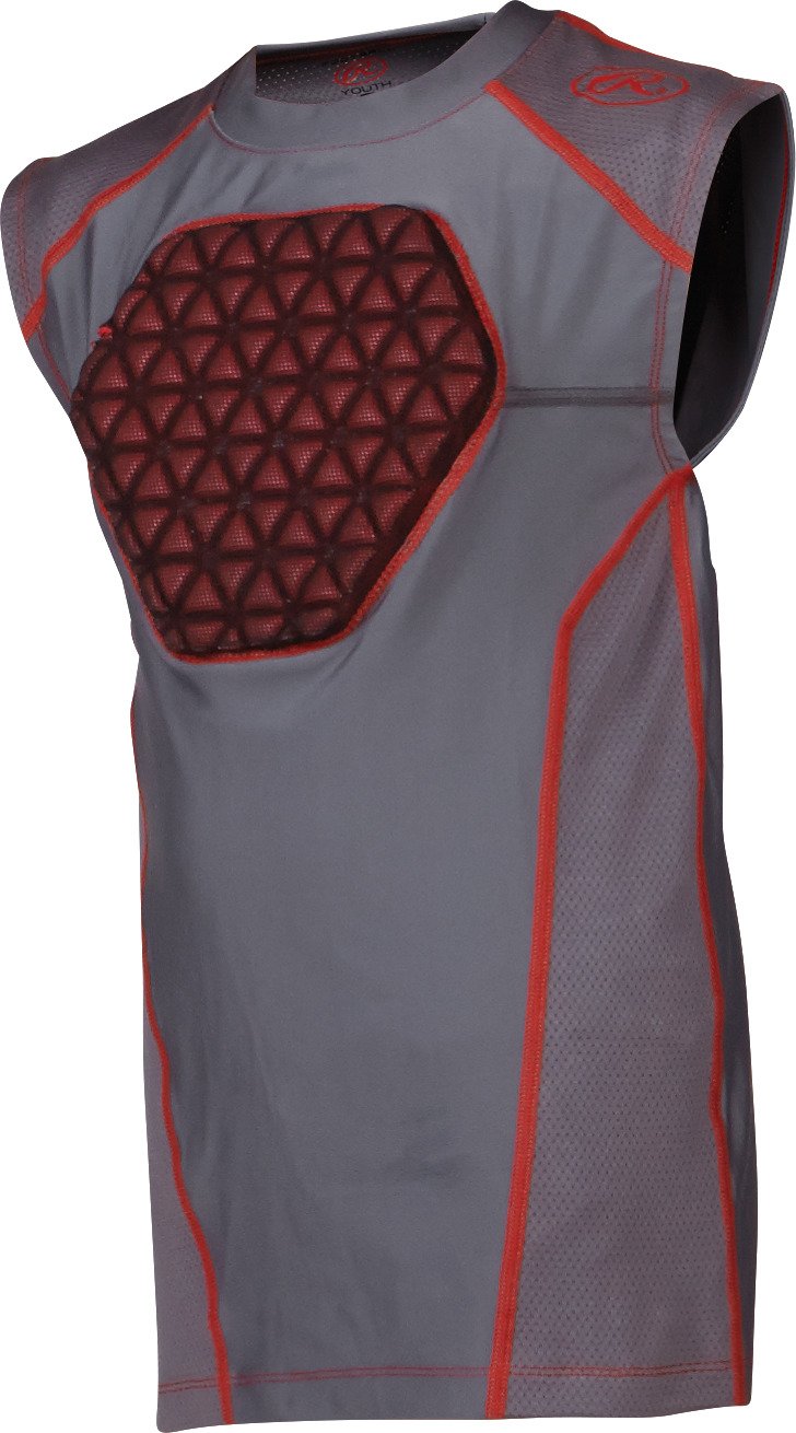 Rawlings Kids' D-Flexion Compression Protective Baseball Undershirt                                                              - view number 1 selected