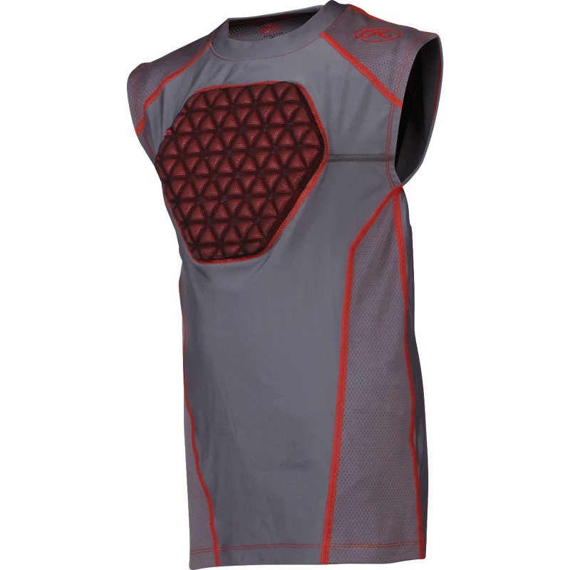 Rawlings Kids' D-Flexion Compression Protective Baseball Undershirt Grey, Medium - Baseball/Softball Accessories at Academy Sports