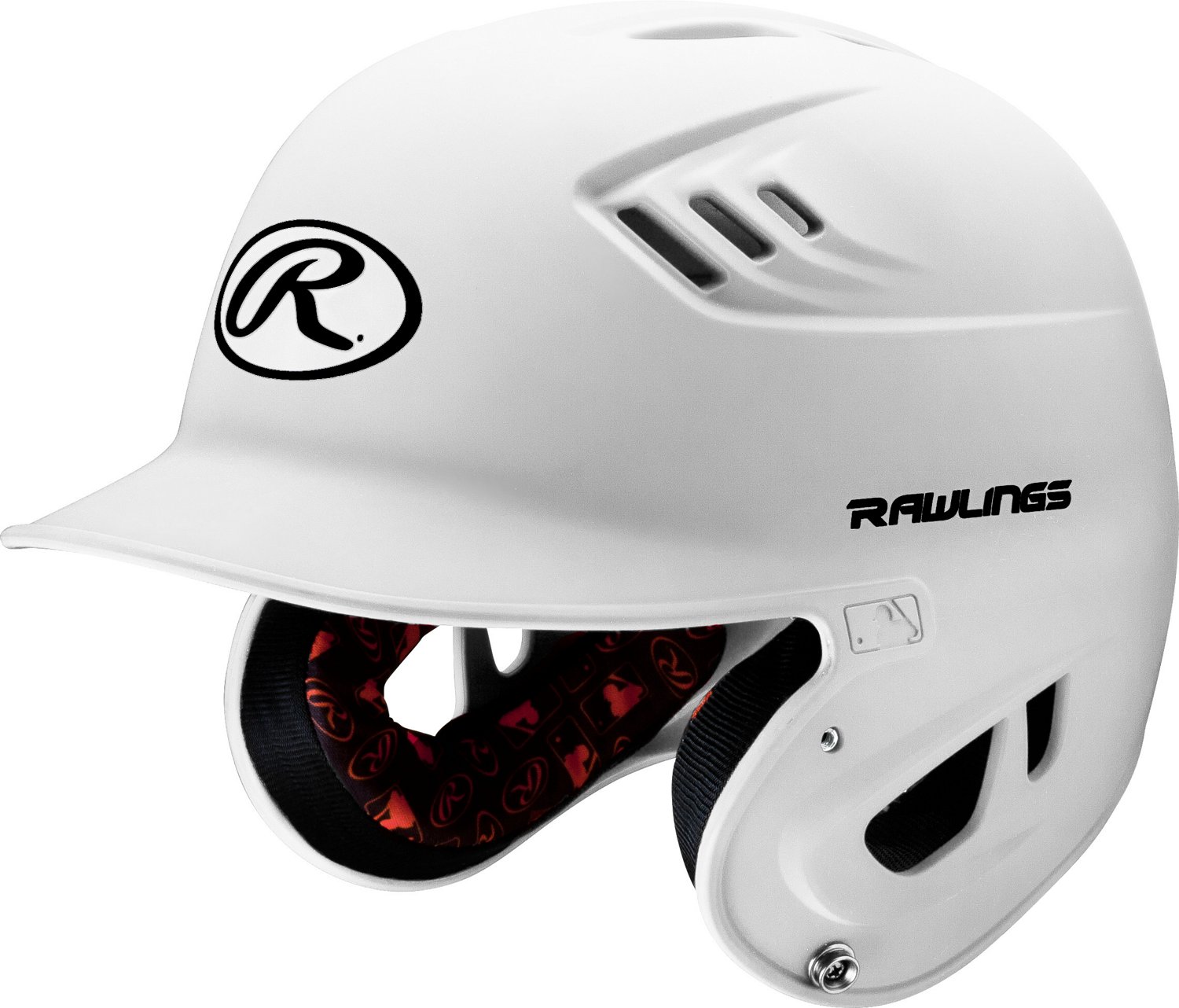 Rawlings Adults' R16 Matte Finish Batting Helmet Academy