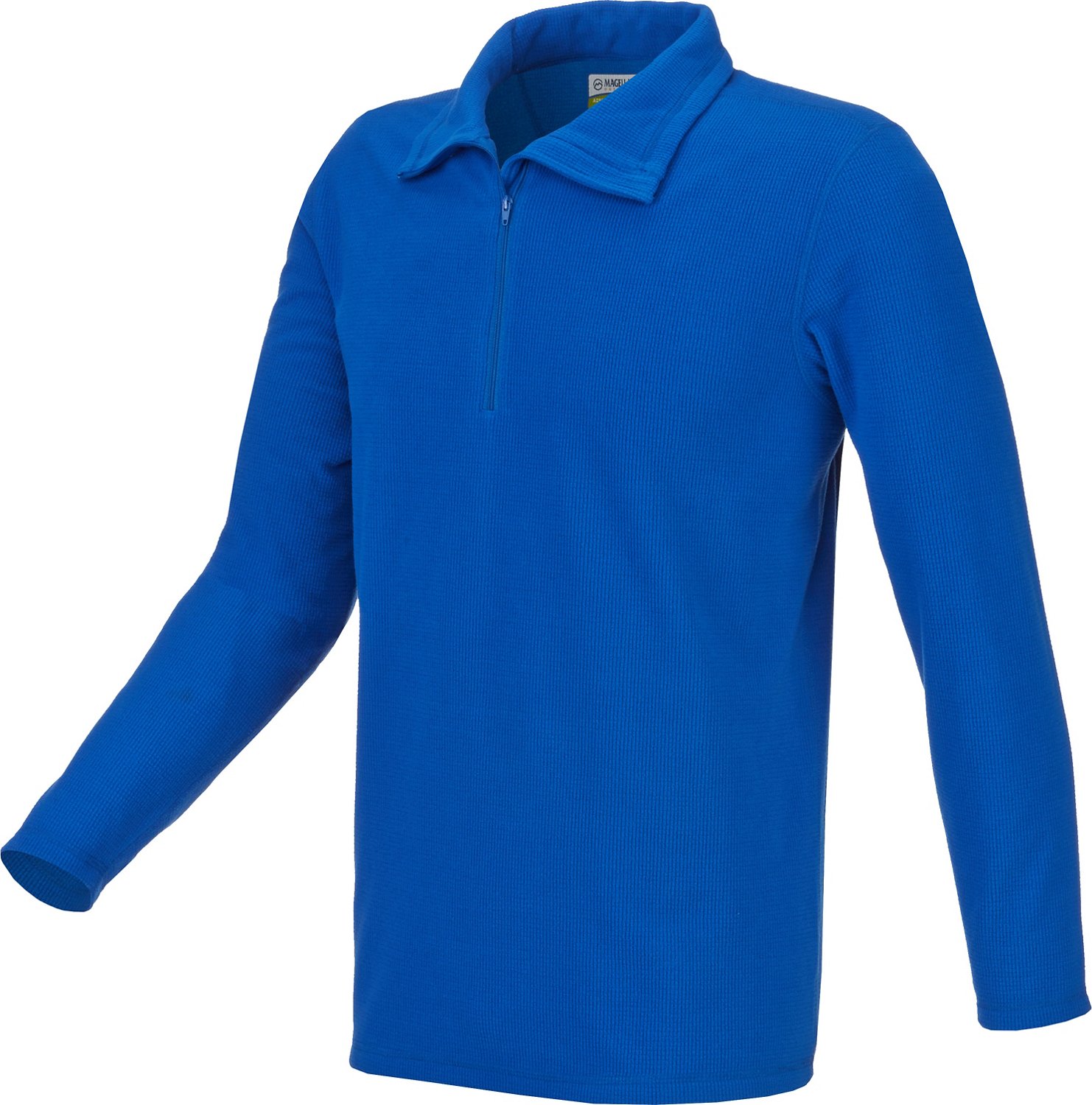 Magellan Outdoors Men's Adventure Gear Hard Rock 1/4 Zip Grid Fleece Pullover - view number 2