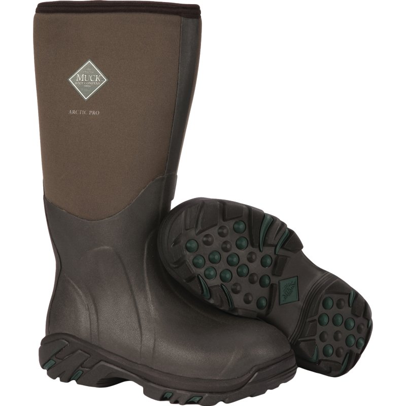 The Original Muck Boot Company Arctic Pro Rubber Boots for Men - Bark