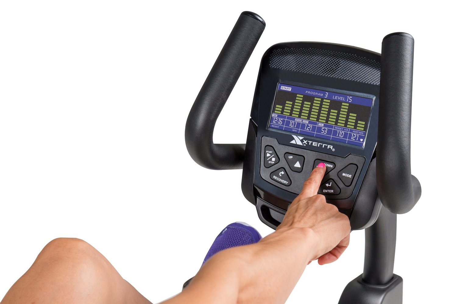 XTERRA SB2.5R WalkThru Recumbent Exercise Bike Academy