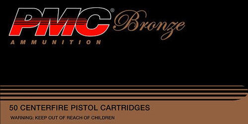 PMC Bronze 10mm 200-Grain Full Metal Jacket Truncated Cone Centerfire ...