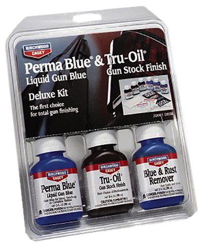 Birchwood Casey Deluxe Perma Blue Bluing/Stock Finish Kit