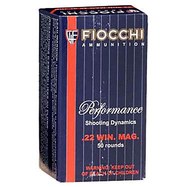 Fiocchi .22 Win Magnum 40-Grain Rimfire Ammunition