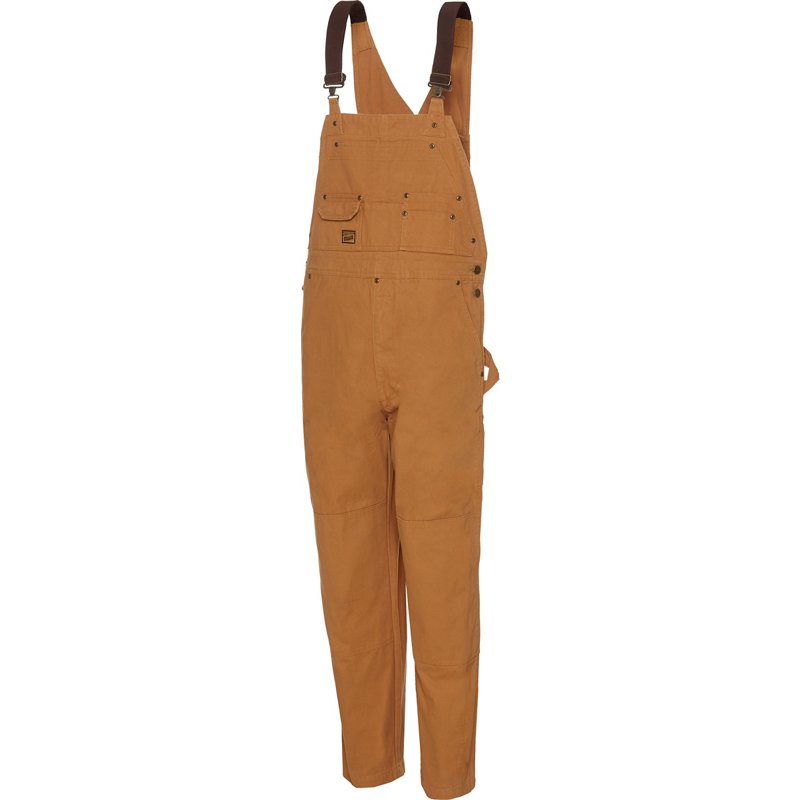 Brazos Men's Carpenter Overall Brown, 2X-Large - Men's Work Over/Coveralls at Academy Sports product image