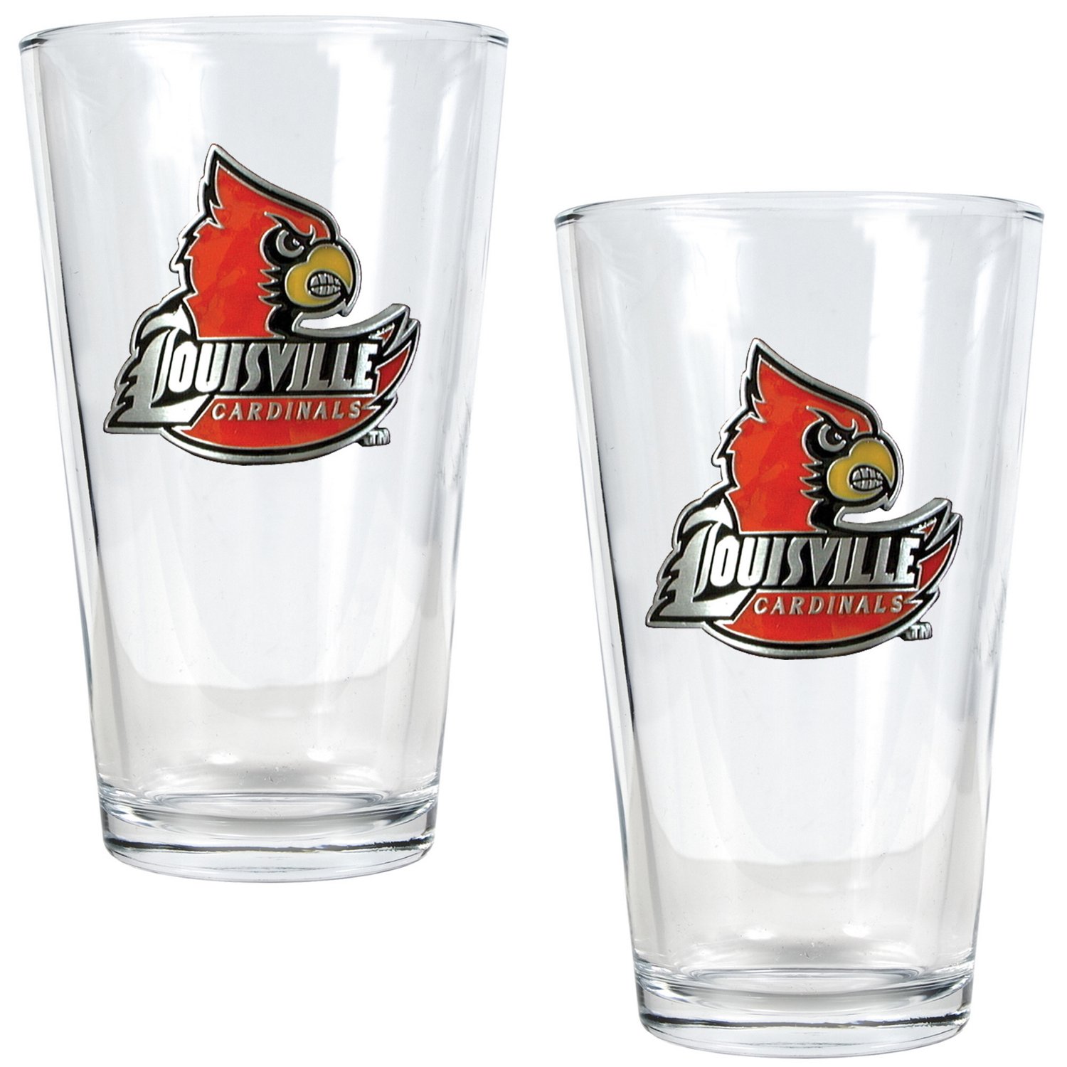 Great American Products University of Louisville 16 oz. Pint Glasses 2