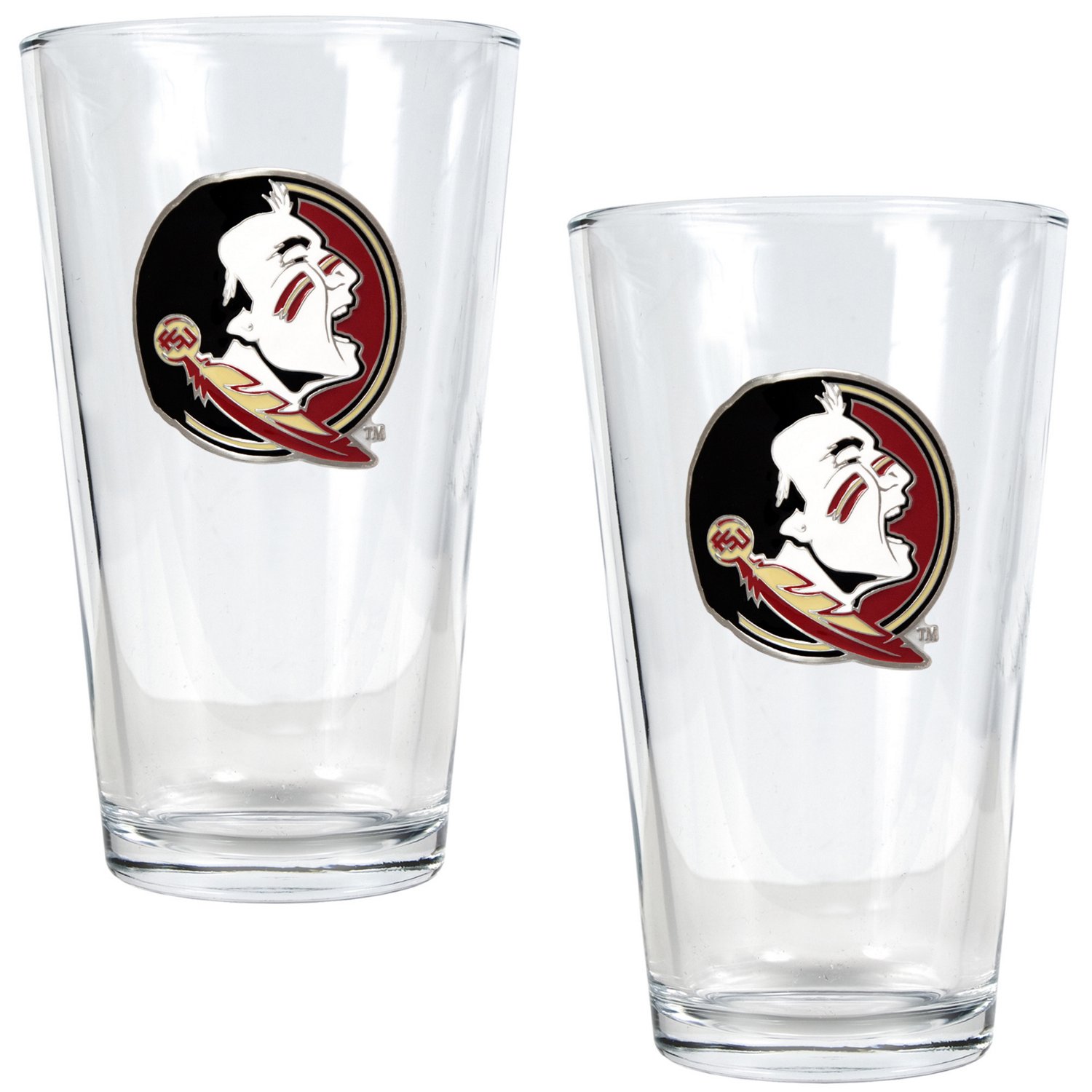 Great American Products Florida State University 16 oz. Pint Glasses 2