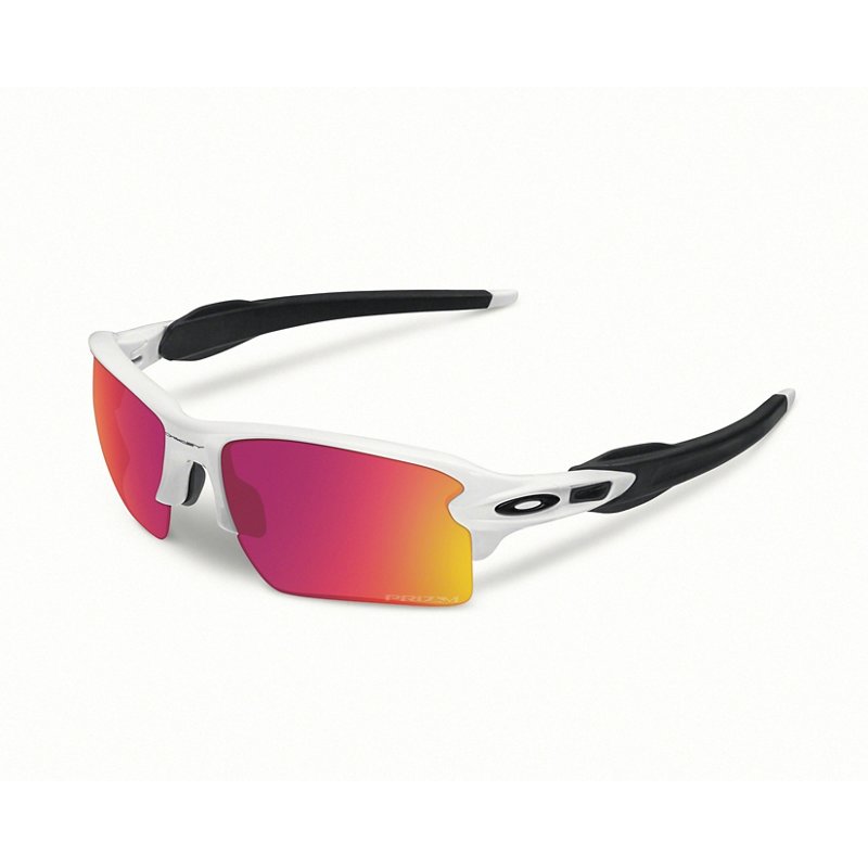 Oakley Flak 2.0 XL Sunglasses White - Case Sunglasses at Academy Sports