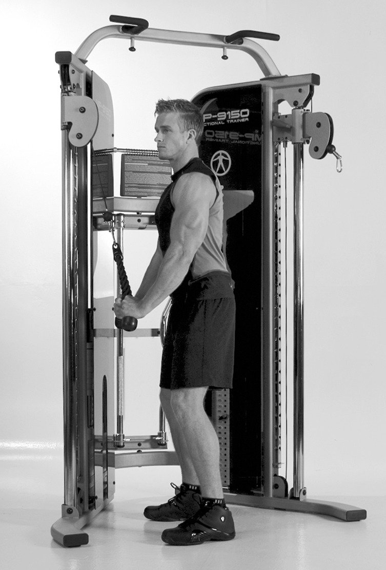 Marcy Tricep-Abdominal Rope                                                                                                      - view number 5
