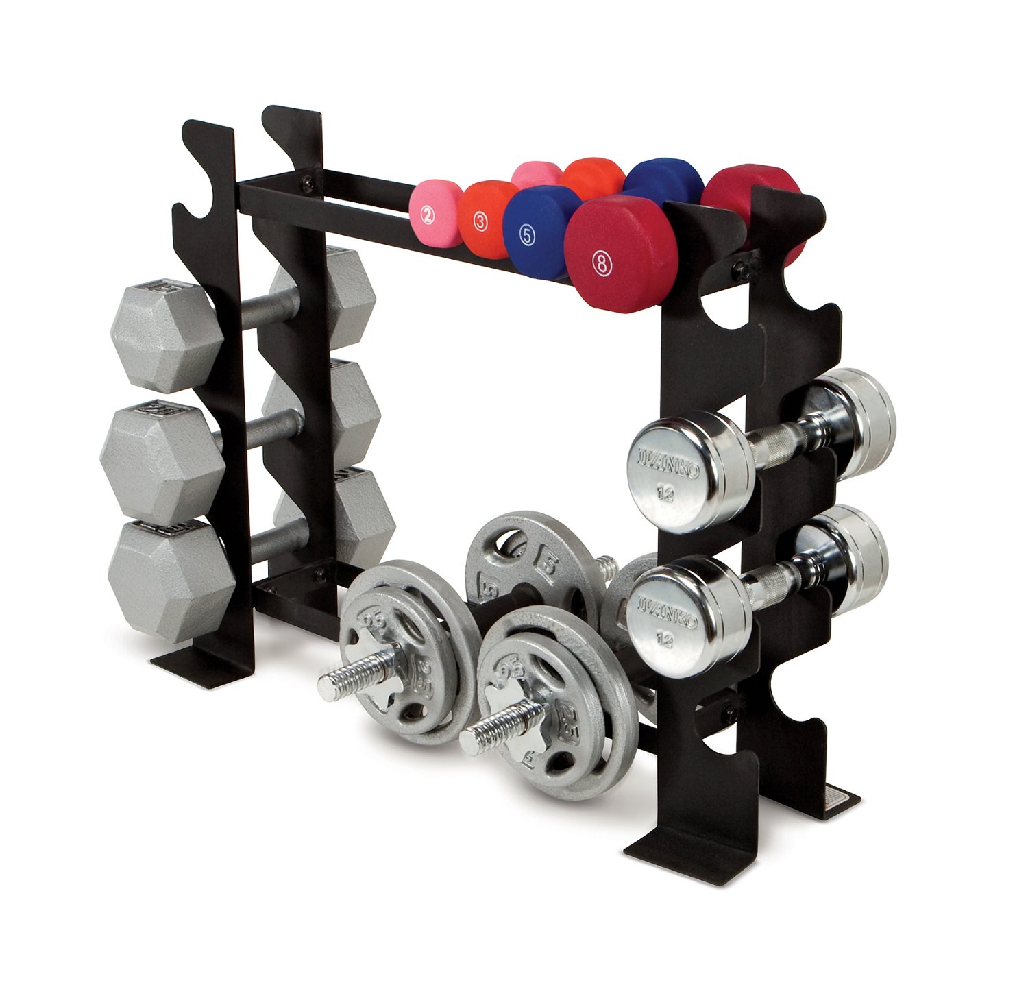 Marcy Dumbbell Rack Academy