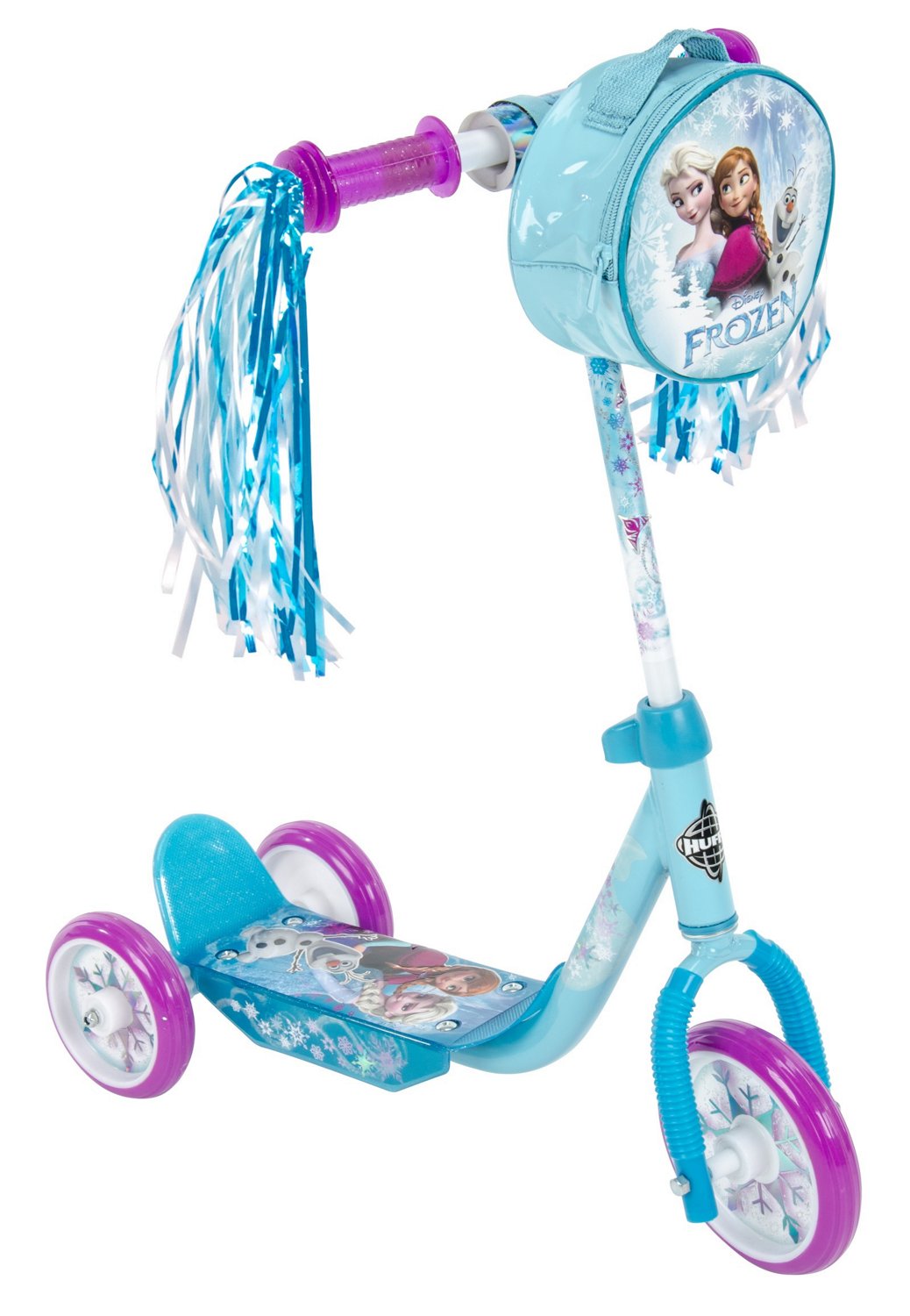 Huffy Girls' Frozen 3-Wheel 6" Preschool Scooter