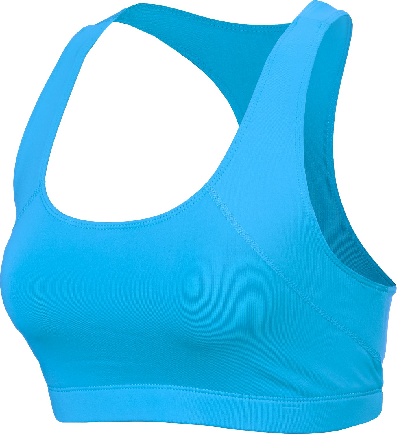 90 Degree by Reflex Women's Vortex Ribbed Crossfire Cropped Racerback Sports  Bra