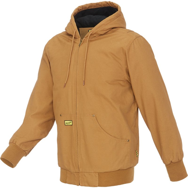 Brazos Men's Hooded Engineer Jacket Brown, X-Large - Men's Work Jackets at Academy Sports product image